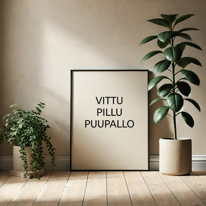 Vittu Pillu Puupallo
