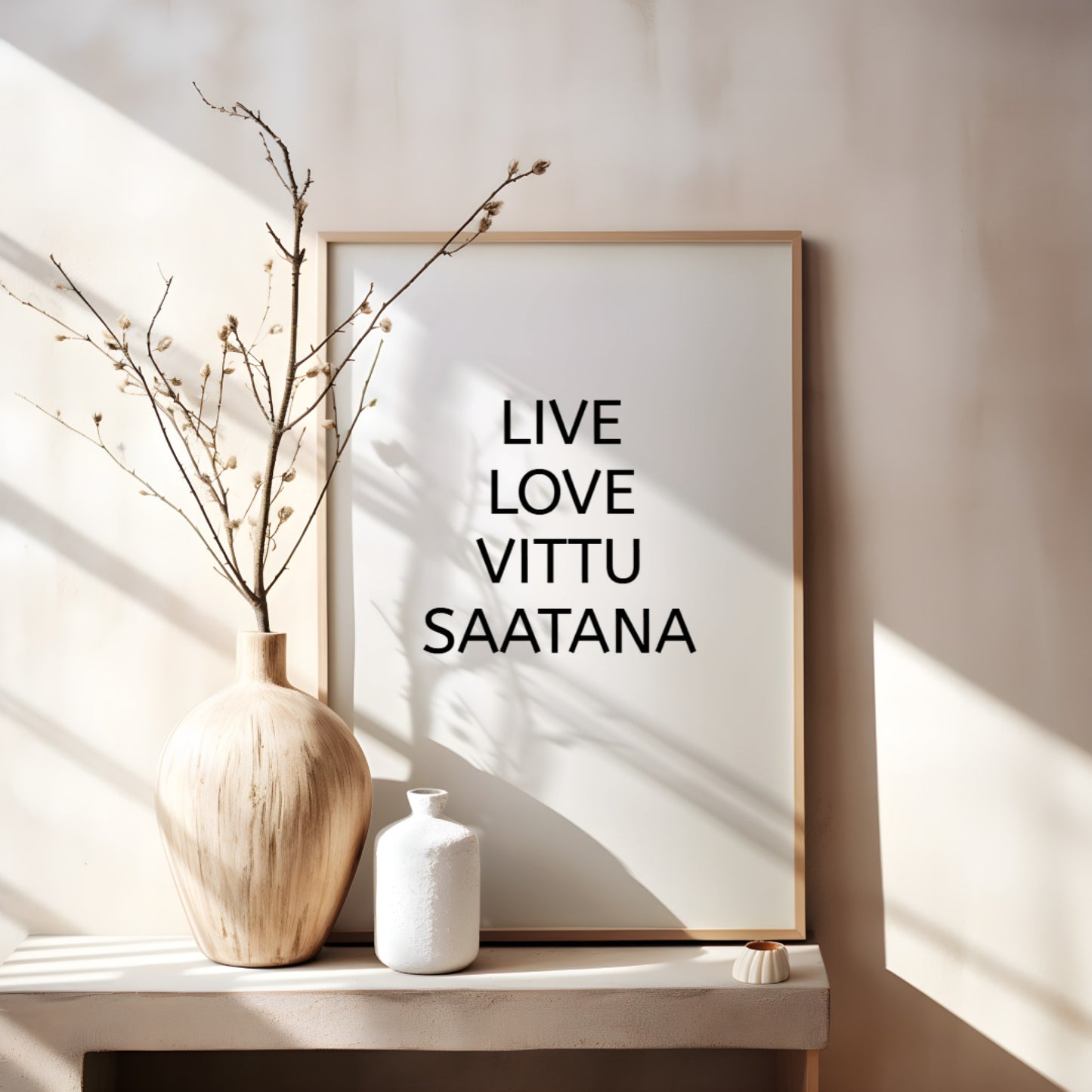 Live, Love, Vittu, Saatana